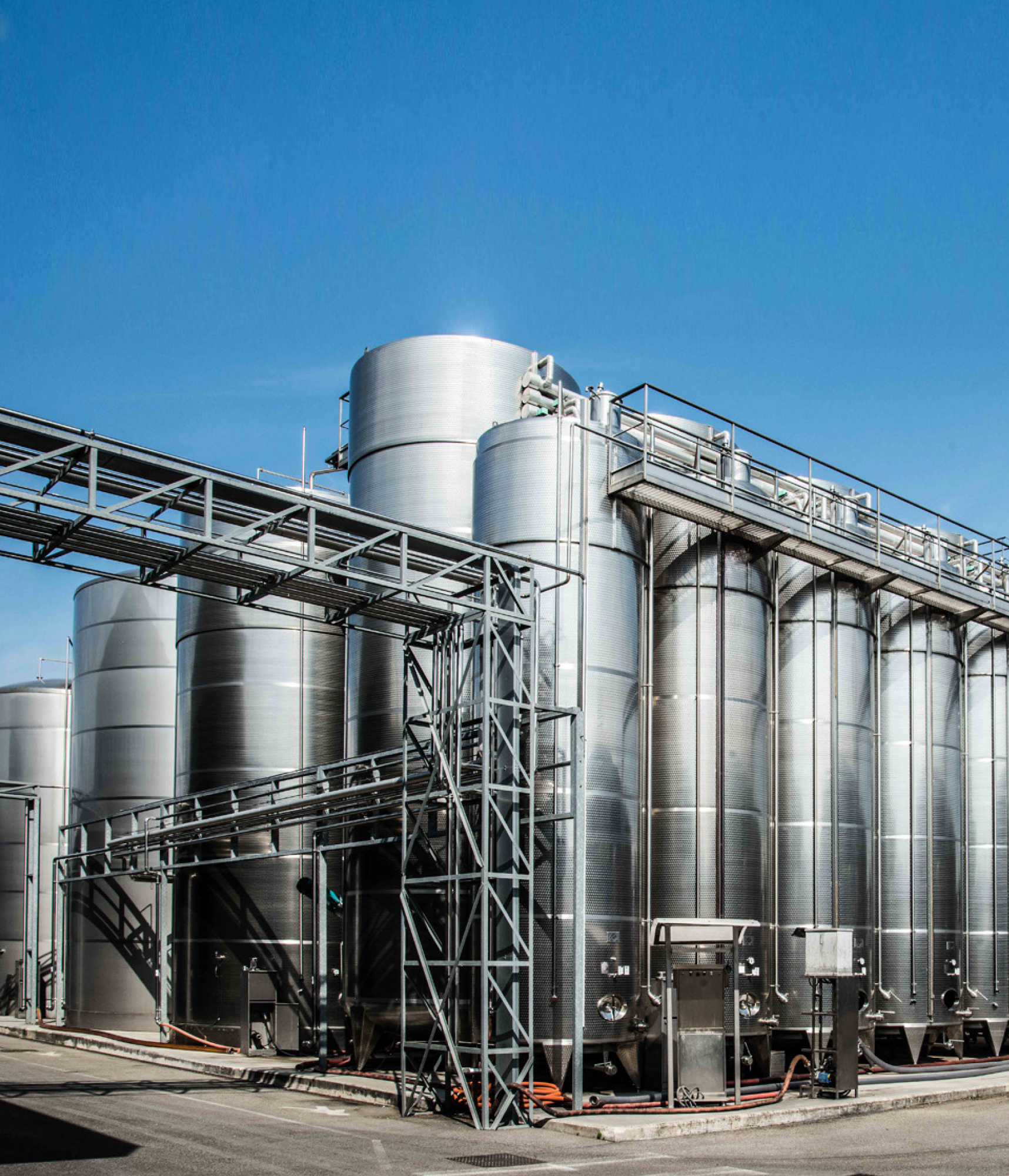 Vigneti toscani al tramonto